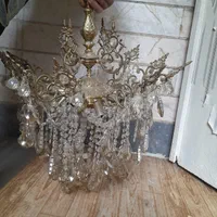 لوستر برنجی درحد نو|لوستر و چراغ آویز|تهران, دیلمان|دیوار