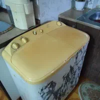 فروش لباسشویی دوقلو هایر در حد و سالم