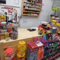 دکور چوب و فلز فروشگاهی|فروشگاه و مغازه|داراب, |دیوار