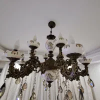 ۲ عدد لوستر ست سالن پذیرایی و آشپزخانه(فروش فروری)