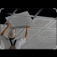 اجرای سقف کاذب و کاغذ دیواری