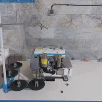 ۴چرخ خیاطی جک (jack)+اتوی بخار مخزن دار