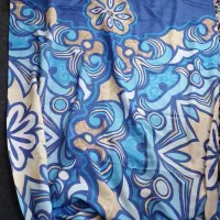 پرده حریر با والان کرم قهوه ای و سایر لوازم|پرده، رانر، رومیزی|تهران, سید خندان (جلفا)|دیوار