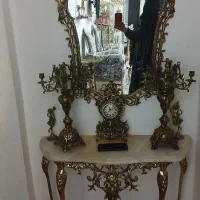 وسایل برنز برنجی  شیک سیقلی باارزش دکوری اصل|صنایع دستی و سایر لوازم تزئینی|قم, پردیسان|دیوار