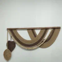 دیوارکوب مکرومه