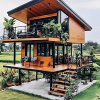 ساخت انواع کلبه سویسی ، کلبه چوبی|خدمات پیشه و مهارت|آمل, |دیوار