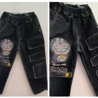 شلوار لی بچگانه رنگ‌مدادی