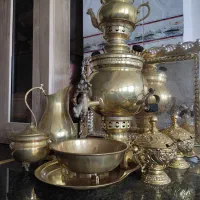 سماور قوری برنز