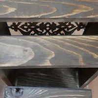 باکس و قاب  دیوارکوب چوبی|کتابخانه، شلف، قفسه‌های دیواری|لاهیجان, شهید آوینی|دیوار