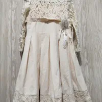 پیراهن کرمی