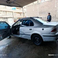 سمند 84دوگانه کارخانه سه تکه رنگ|خودرو سواری و وانت|ارومیه, |دیوار