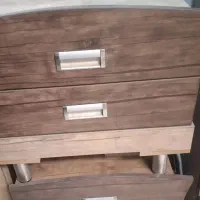 تخت دونفره و درایور و جای کفشی|تخت و سرویس خواب|رشت, معلم|دیوار