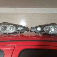 چراغ جلو 206 و2جفت لامپ بسیار تمیز