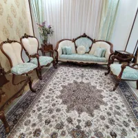 مبل استیل در حد نو چوب راش|مبلمان خانگی و میز عسلی|رشت, چله خانه|دیوار