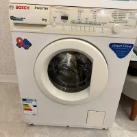 ماشین لباسشویی ۹ کیلویی سالم bosch