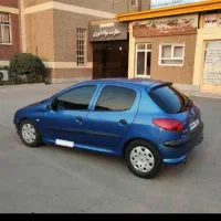 ۲۰۶ مدل ۱۳۸۲ آبی متالیک