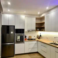 کابینت پیش ساخته سفید کد 01