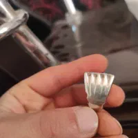 انگشتر نقره نگین موزانایت|جواهرات|قرچک, مهدیه|دیوار