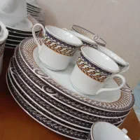 سرویس چینی ۶نفره|ظروف سرو و پذیرایی|ری, علایین|دیوار