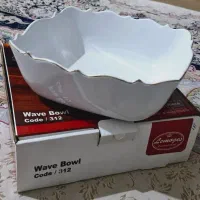 میوه خوری مربع لب طلا|ظروف سرو و پذیرایی|کلاله, |دیوار