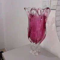 گلدان بلور اصل چک