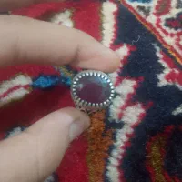 دو عدد انگشتر نقره عقیق و یاقوت برمه|جواهرات|تهران, مشیریه|دیوار