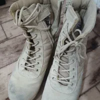 پوتین نظامی خاکی سایز 42  و کفش کوهنوردی سایز 41|کیف، کفش، کمربند|رباطکریم, شهرک والفجر|دیوار