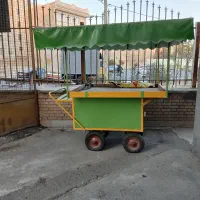 گاری میوه لبو باقالی