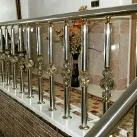 نرده استیل اهورا ،نرده راه پله