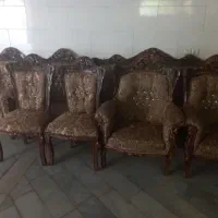 مبل ۹ نفره با میز جلو مبلی و ۲تا عسلی|مبلمان خانگی و میز عسلی|حمیدیا, |دیوار