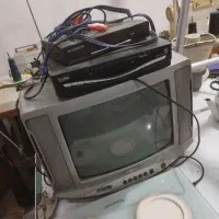 یک عدد تلویزیون سامسونگ سالم به همراه گیرنده