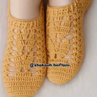 پاپوش کاموایی بافت|لباس|خرم‌آباد, |دیوار