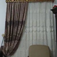 ۲ عدد پرده ب همراه کتیبه ،