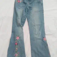 شلوار لی و پیراهن دخترانه و پسرانه