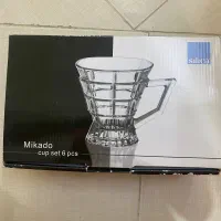 ست لیوان ۶ تایی سیلیکا