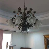 دو عدد لوستر ۵ و۸ شعله