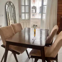 میزناهارخوری چوبی چهارنفره