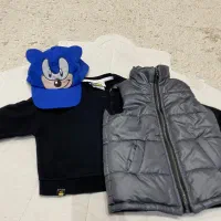 ست پلیور و پافر پسرانه 2-3 سال