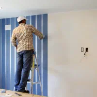 نصاب پرده ، کاغذ دیواری،  آینه دکوراتیو، pvc|خدمات پیشه و مهارت|زاهدان, |دیوار