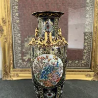 یک جفت گلدون آنتیک