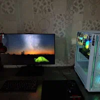 سیستم گیمینگ کامل RX5600XT  نسل 12  در حد نو