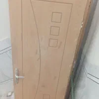 درب چوبی خام با روکش طبیعی