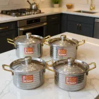 سرویس قابلمه روحی چهارتایی همراه با خرید قسطی