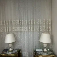 پرده توری وحریر