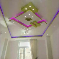 اجرای کناف ،رابیتس راویز سقف کاذب نورمخفی دکور|خدمات پیشه و مهارت|آشخانه, |دیوار