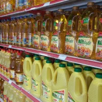 صندوقدار خانم در فروشگاه مواد غذایی