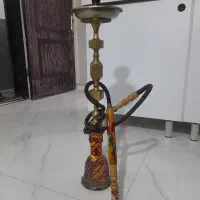 قلیون تنه برنجی لوله مسی