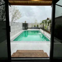 کلبه سویسی استخرروباز اب گرم  دو خوابه لوکس انزلی|اجارهٔ کوتاه‌مدت ویلا و باغ|رشت, گلسار|دیوار