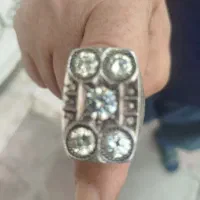 انگشتر الماس موزونایت سنگین وزن