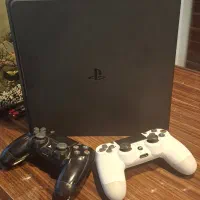 ps4 slim 500 gig - پلی استیشن 4 اسلیم با دو دسته